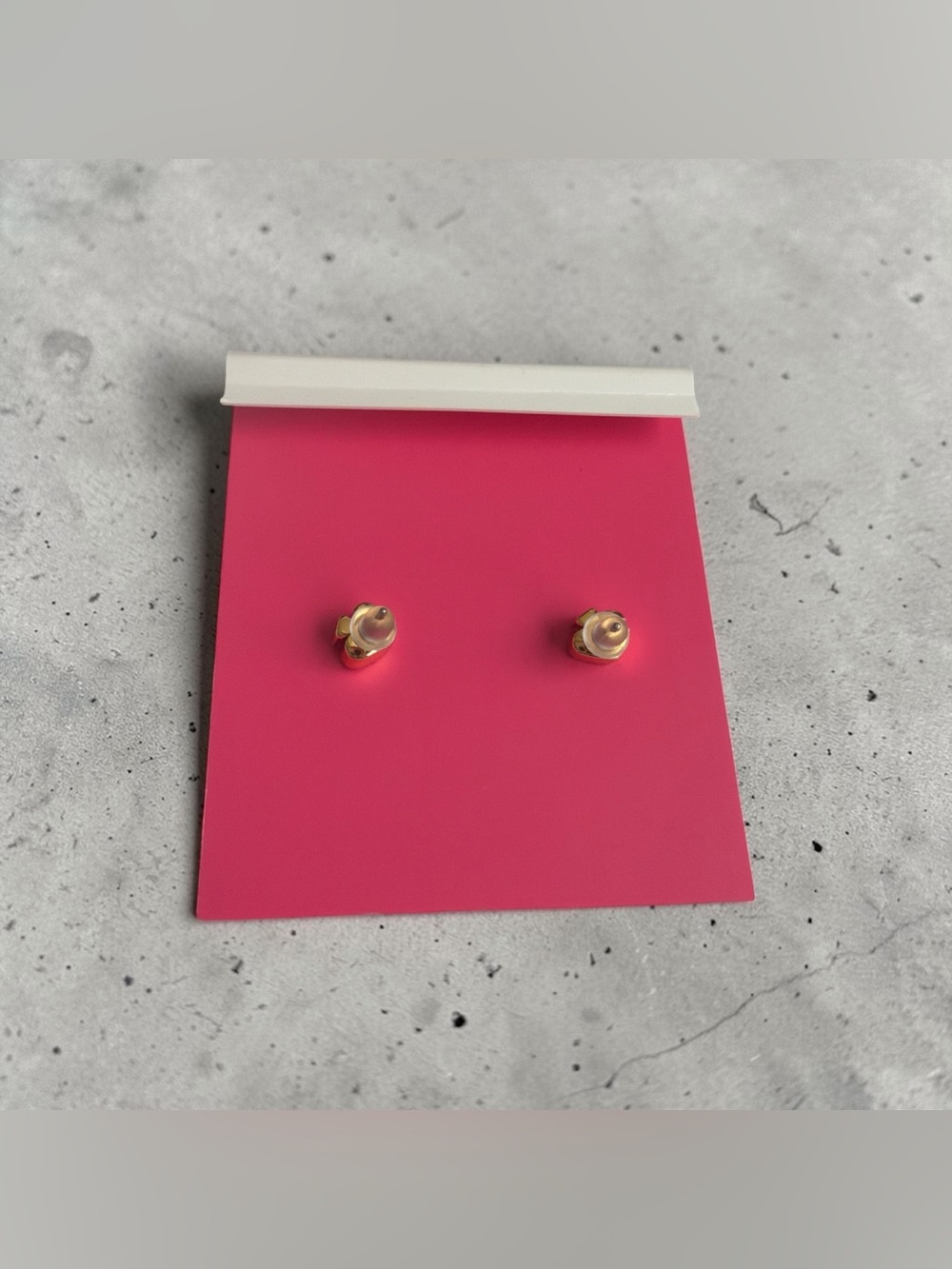 NWOT kate spade Gold Bunny Stud Earrings with Dust Bag - Picture 3 of 3